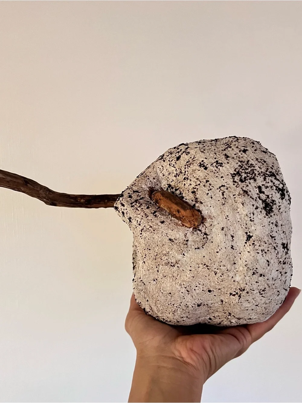 Bespoke Papier-Mache & Driftwood Art Sculpture | Unique Eco DecorDescriptionOne-
